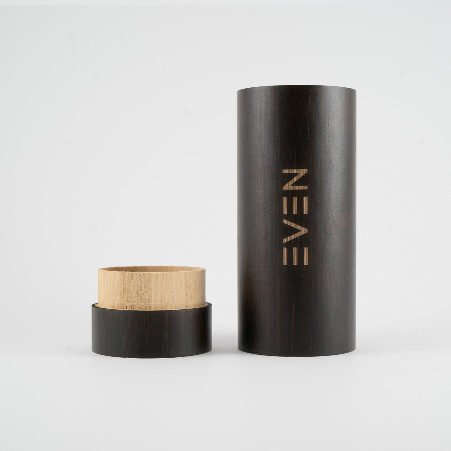 Bamboo case with lid