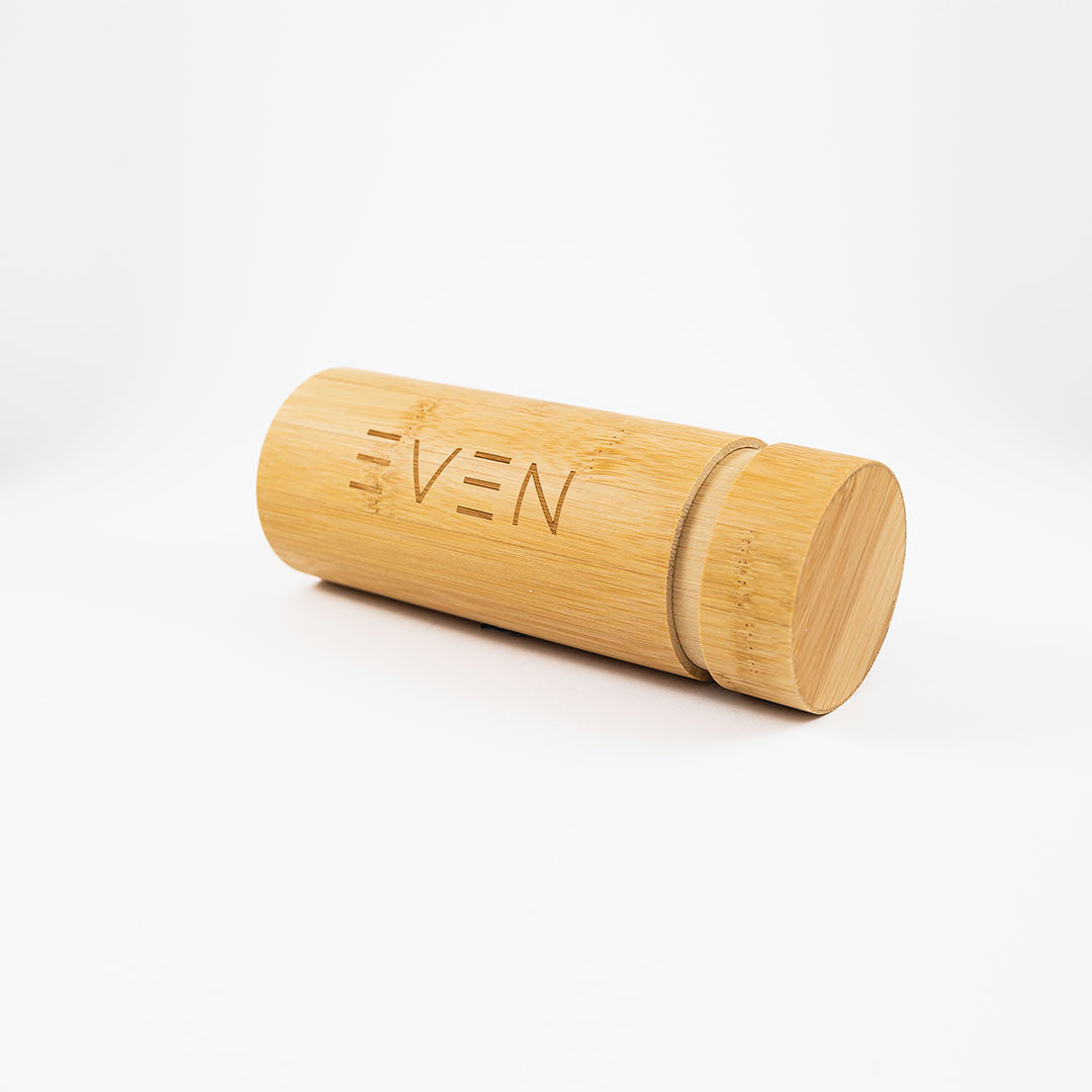 Bamboo case with lid