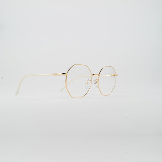 round gold bluelight glasses