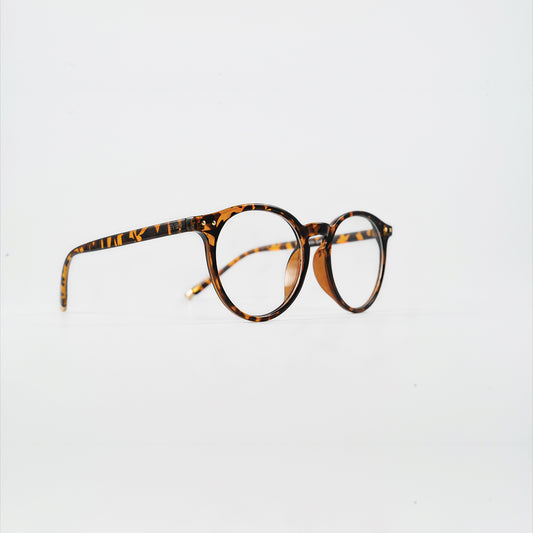 round plastic tiger bluelight glasses