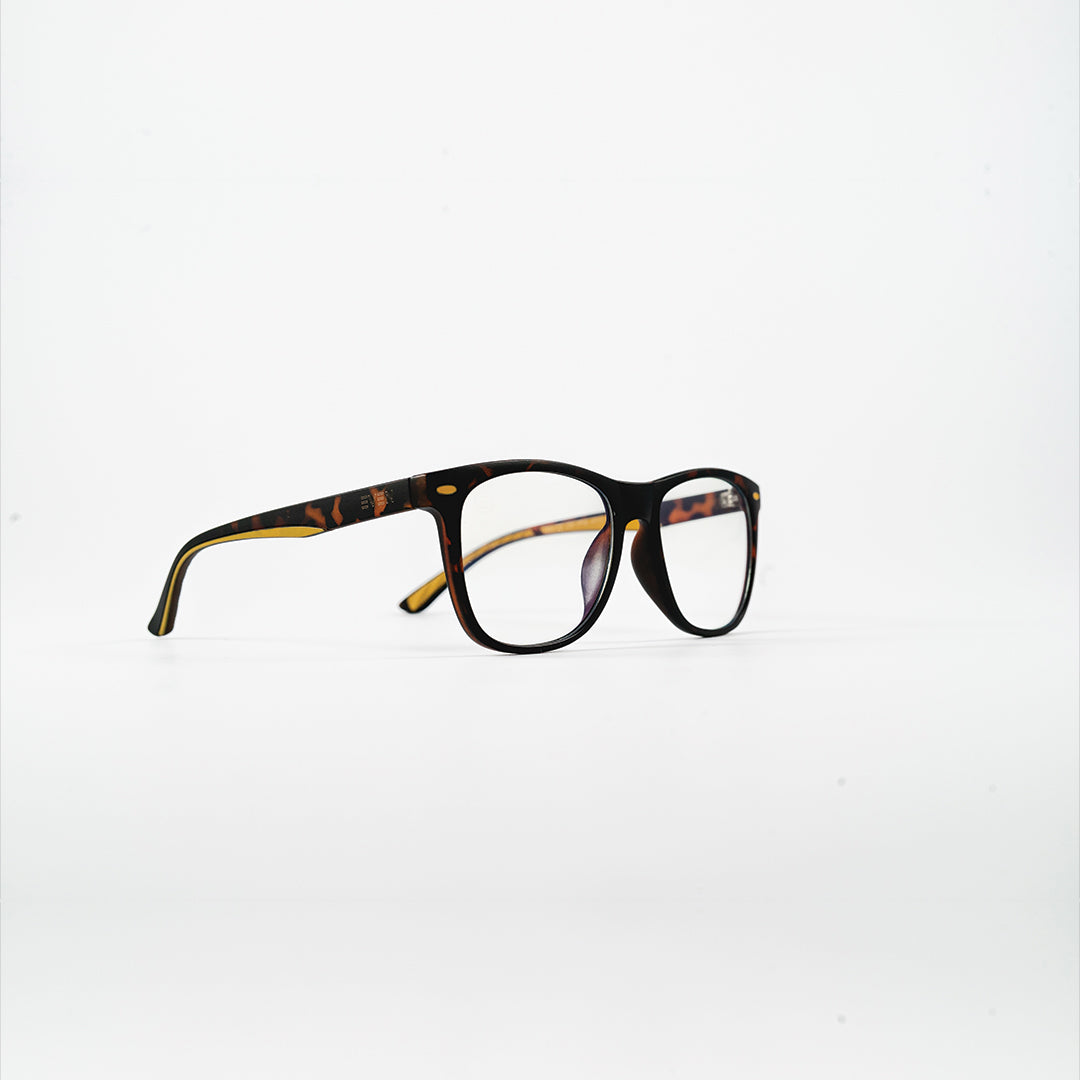square bluelight kids glasses tiger plastic
