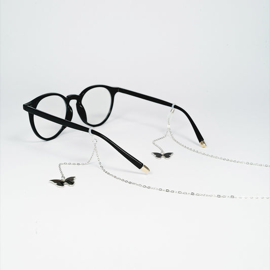 chain for glasses with butterflies