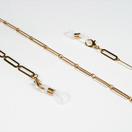 chain for glasses metal gold
