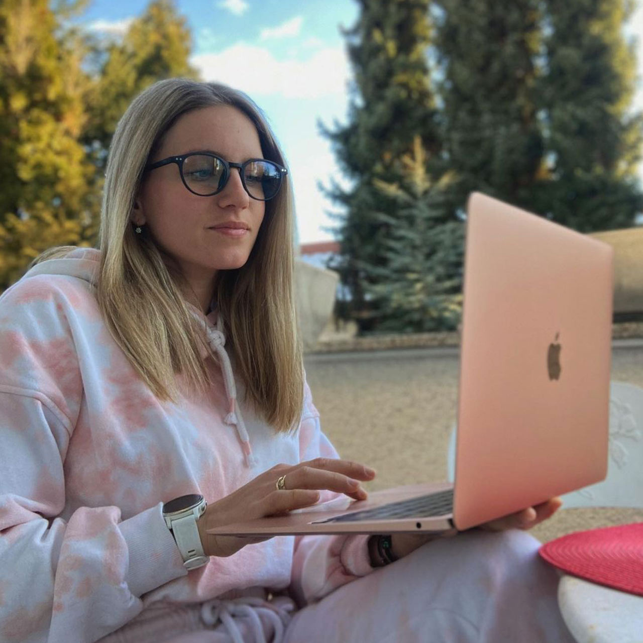 Blue light glasses - BERRY