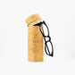 Bamboo case with lid