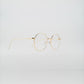 round gold bluelight glasses