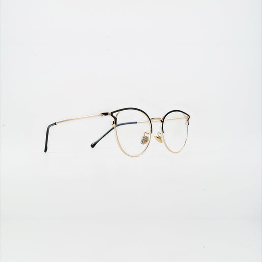 round gold bluelight glasses