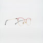 round metal pink bluelight glasses