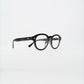 round plastic black bluelight glasses