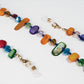 chain for glasses coloful stones