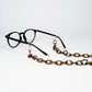 chain for glasses tiger plastic elipse