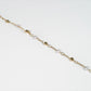 chain for glasses gold with pearls