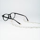 chain for glasses plastic rectagles white